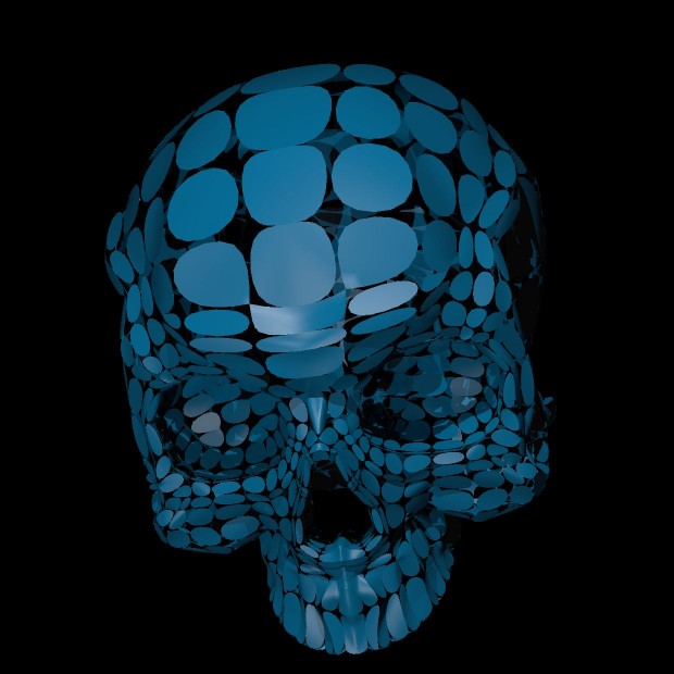 Skull. Vitrox